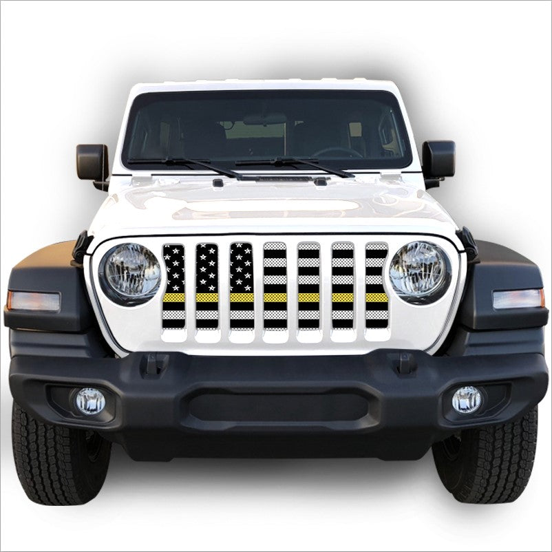 Thin Yellow Line Collection Grille Inserts