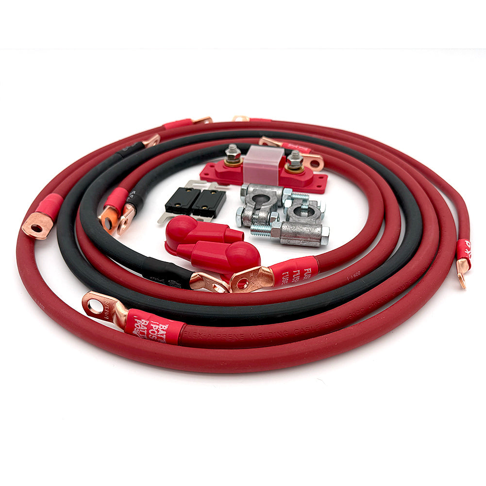 Toyota Sequoia Big 7 Battery Cable Kit (Gen 1 - 2001-2007)