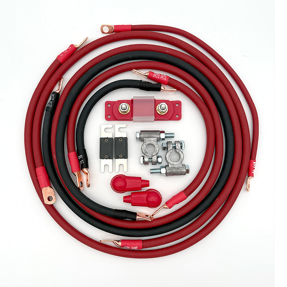 Toyota Tundra Big 7 Battery Cable Kit (Gen 2 - 2007-2018)