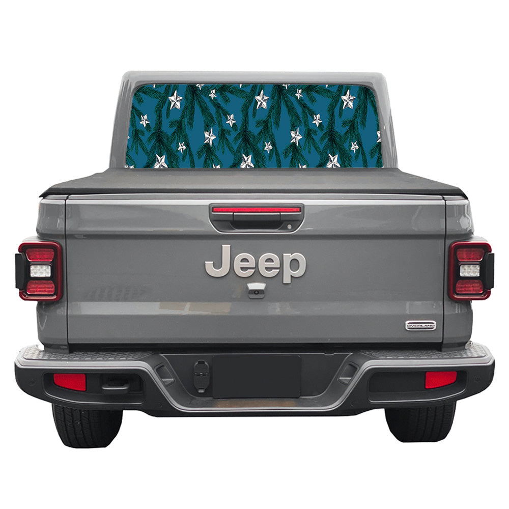 Tree Stars Rear Window Decal