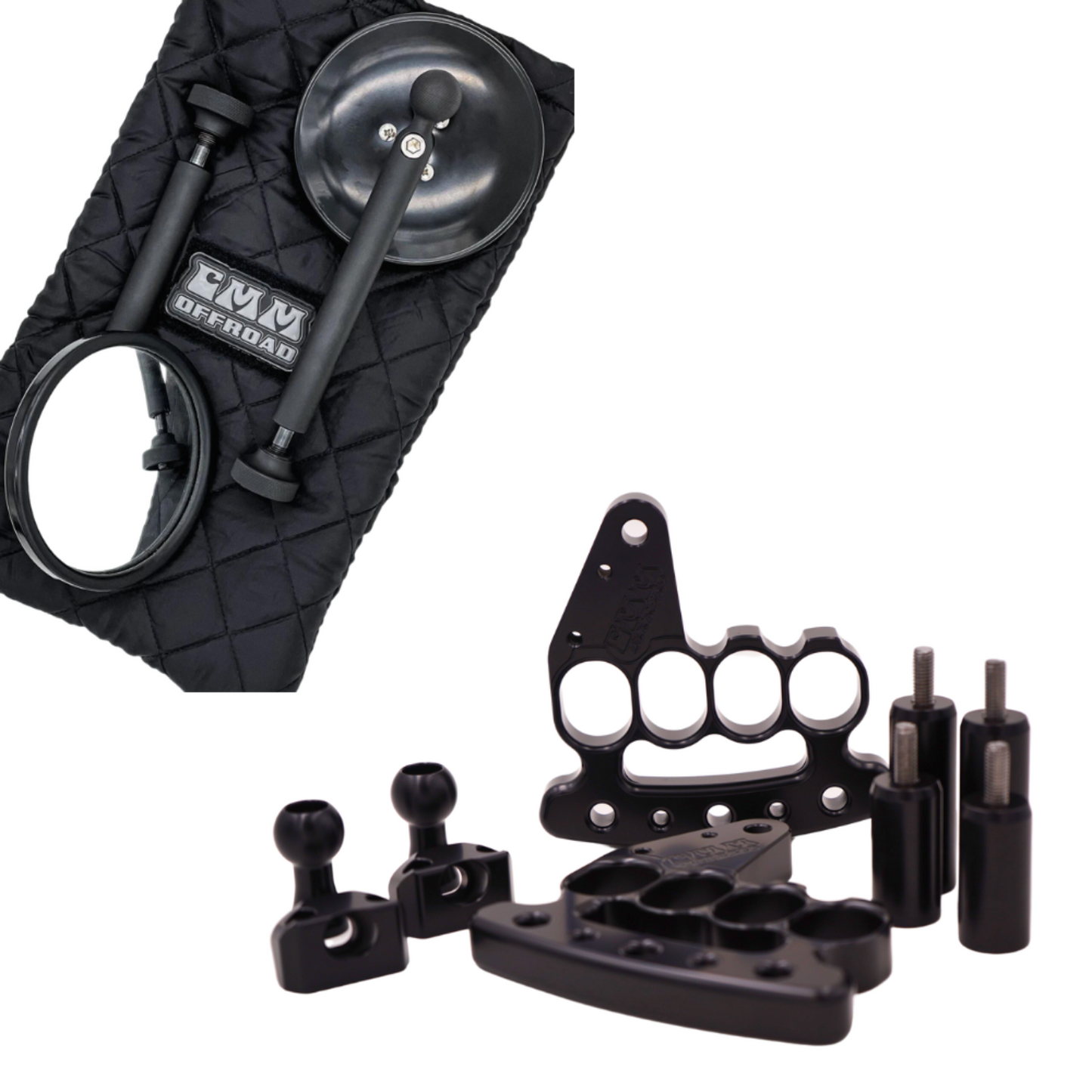 Handle & Mirror Bundle For 1986 - 1995 TJ / LJ / YJ - CMM Offroad