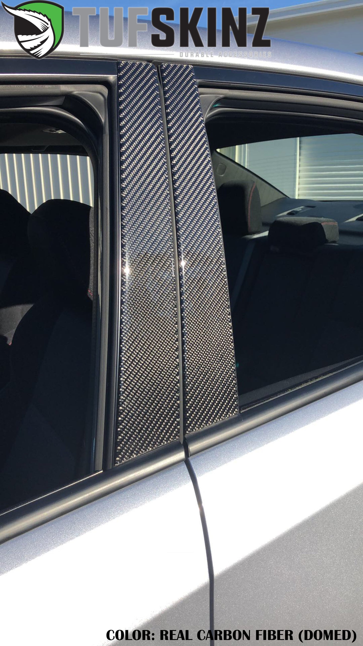 Door Pillar Overlays Fits 2015-2021 Subaru WRX