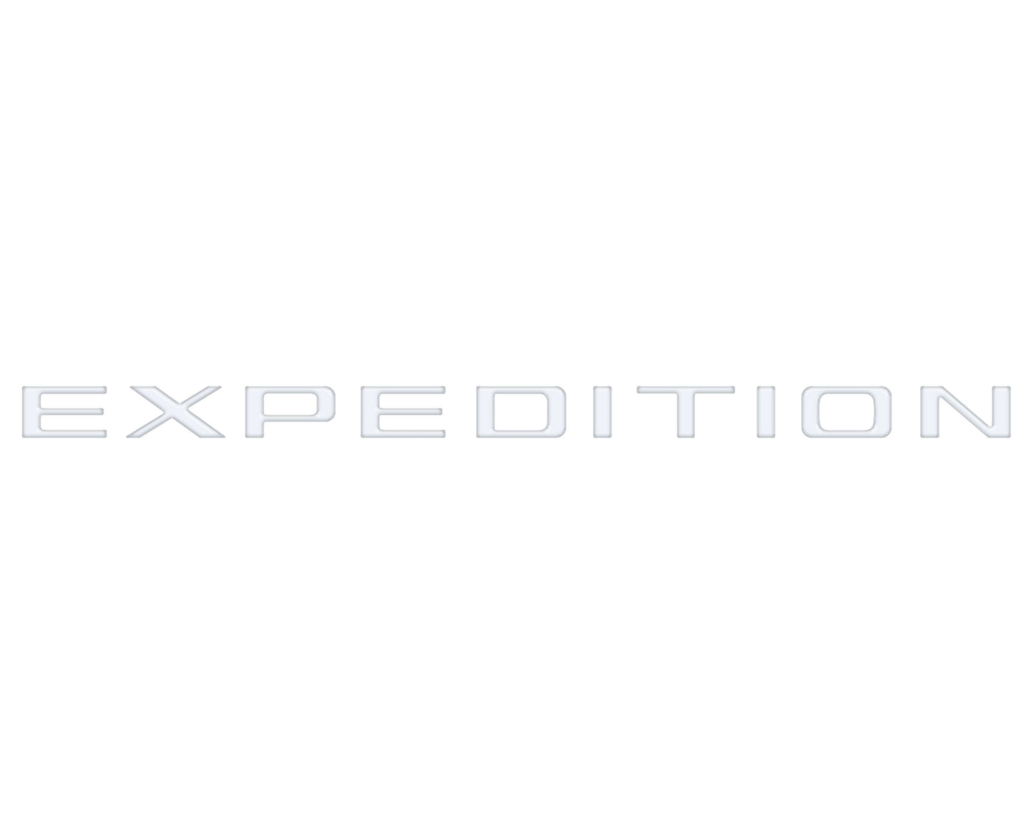 Liftgate or Hood Letter Overlays Fits 2022-2026 Ford Expedition