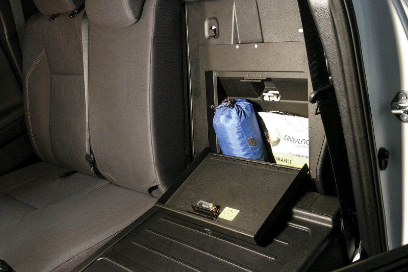 Tuffy 05-23 Toyota Tacoma Behind Seat Cubby Cover W/ Combo Lock