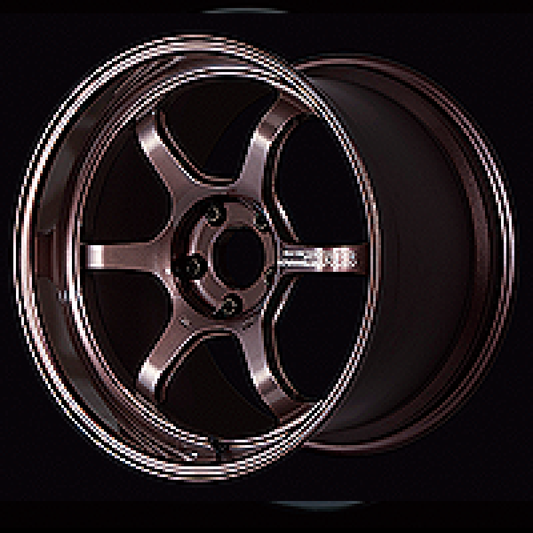 Advan R6 18x9.5 +05 5x114.3 Racing Copper Bronze Wheel