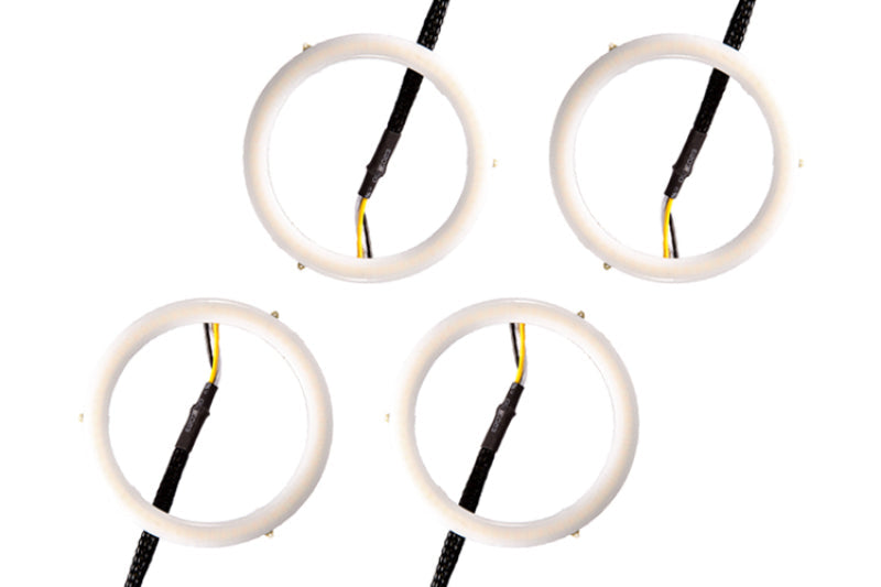 Diode Dynamics Halo Lights LED 70mm - Red Four