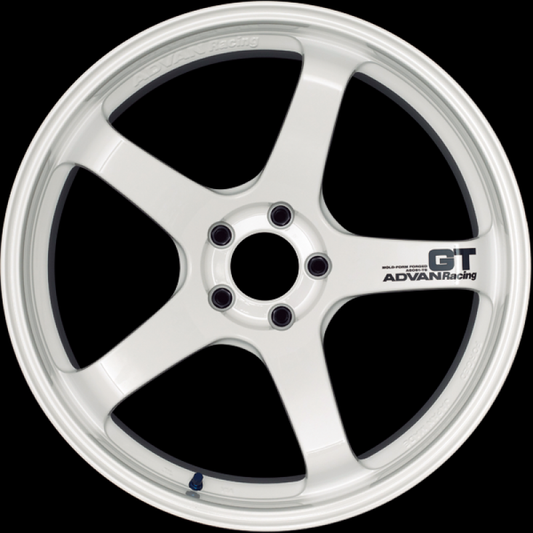 Advan GT Premium Version 19x10.5 +32 5x112 Racing White Wheel