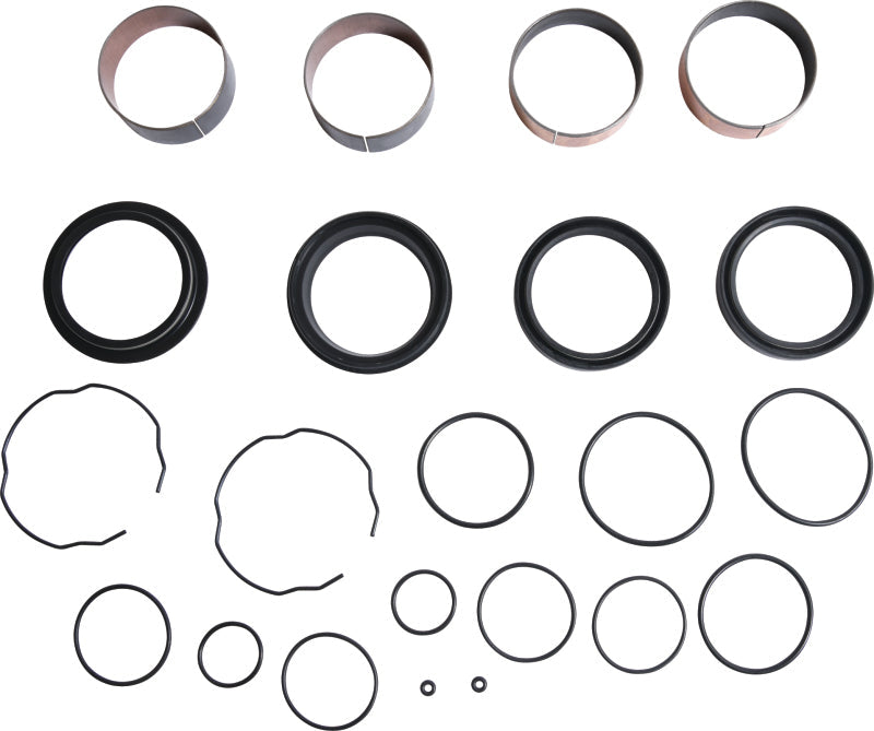 Pivot Works 18-22 Suzuki RMZ450 Fork Rebuild Kit - W/Bushings & Seals