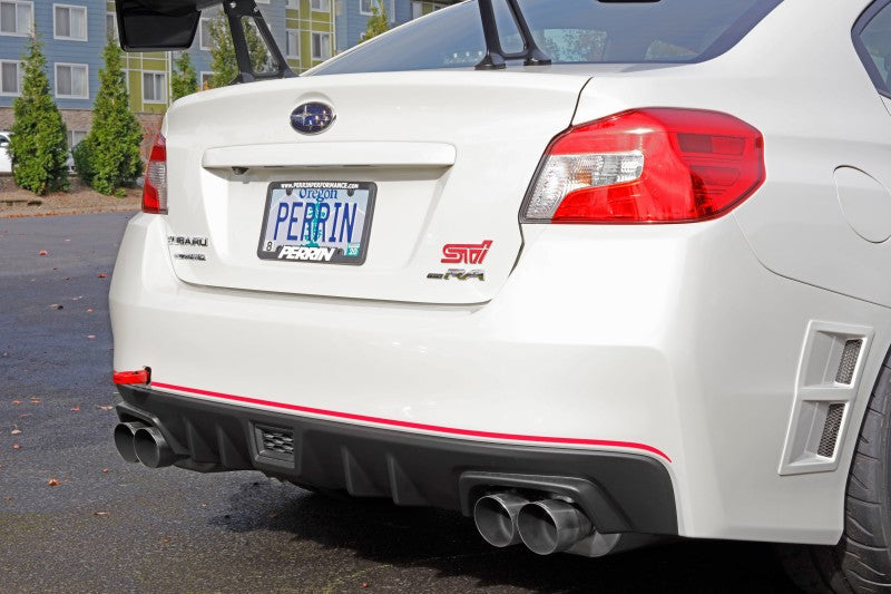 PERRIN 15-21 Subaru WRX/STI Tow Hook Kit (Rear) - Red