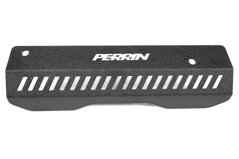 PERRIN 22-25 Subaru WRX Pulley Cover - Black (SHORT - For Use w/PERRIN AOS)