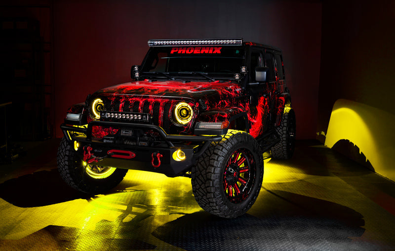 Oracle Oculus Bi-LED Projector Headlights for Jeep JL/Gladiator JT - w/ BC1 Controller