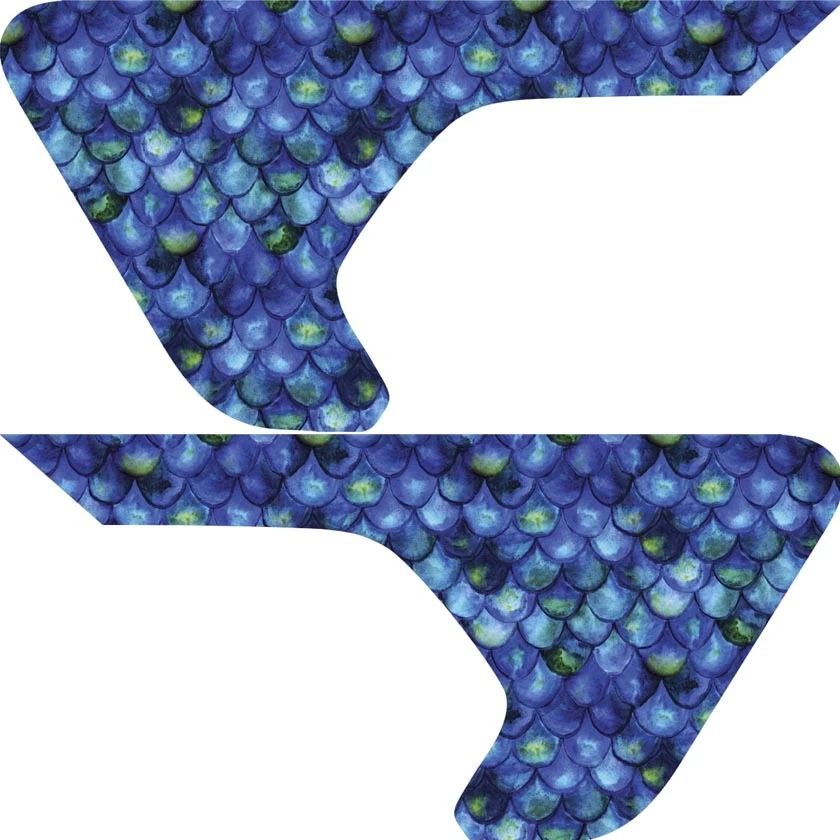 Mermaid Scale Inserts & Vent Decals Bundle