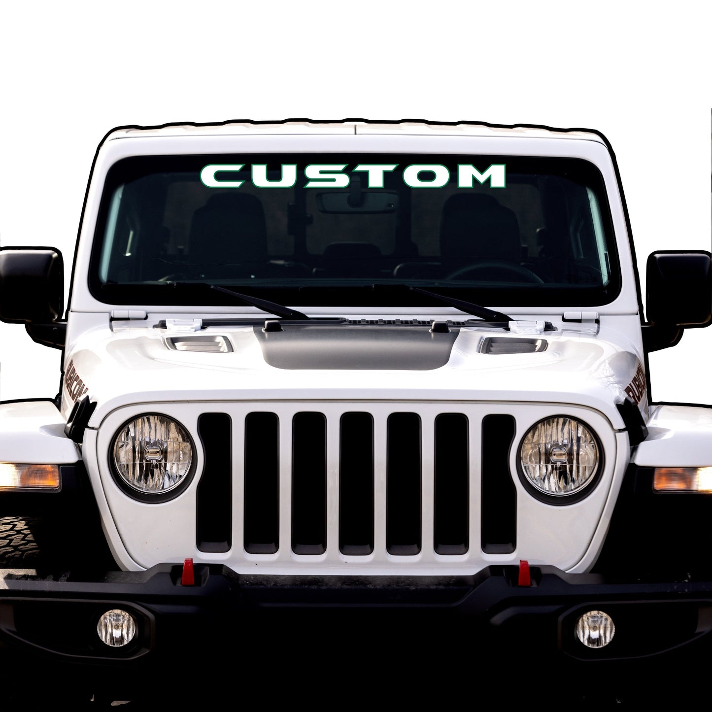 Windshield Lettering