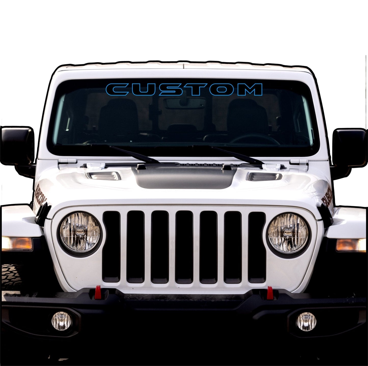 Windshield Lettering