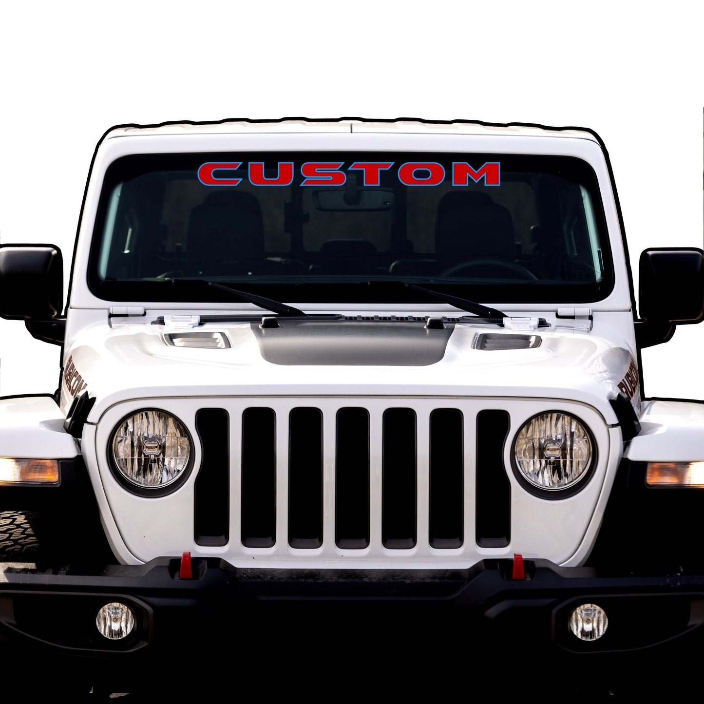 Windshield Lettering