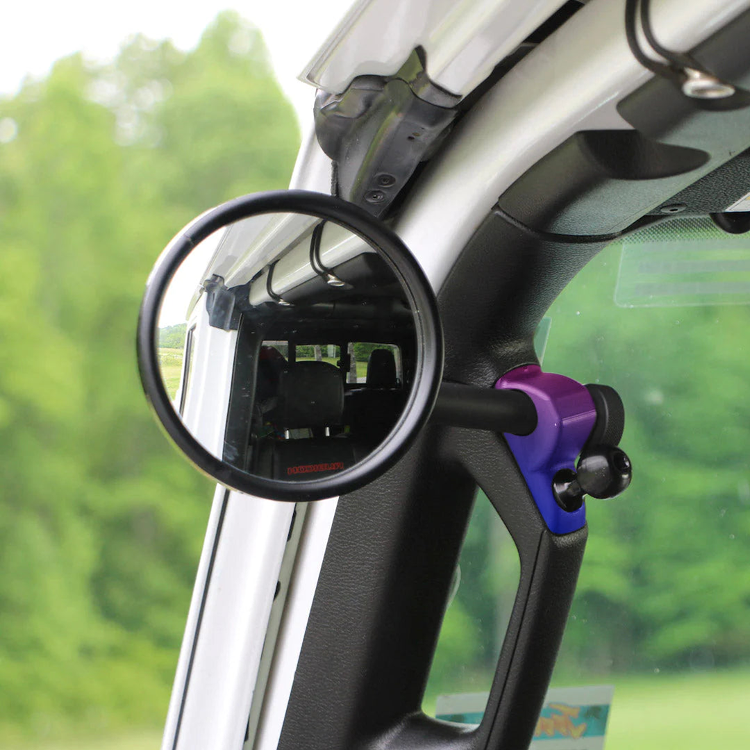 A-PILLAR SIDE MIRRORS FOR 2018 - 2023 JEEP WRANGLER JL & GLADIATOR - CMM OFFROAD