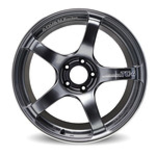 Advan TC4 18x9.5 +45 5x114.3 Racing Gunmetallic and Ring Wheel