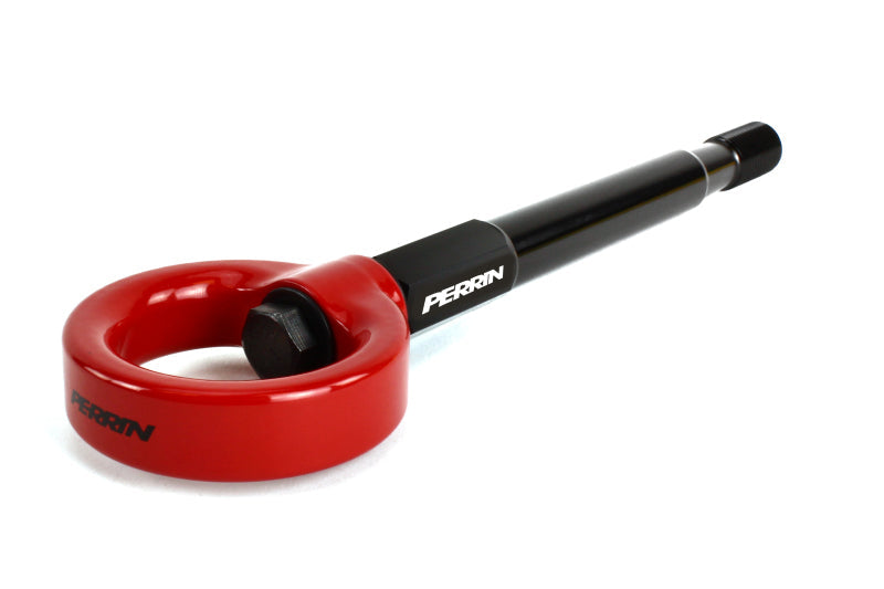 PERRIN 22-25 Subaru WRX / 18-23 Crosstrek / 20-25 OBXT / 17-23 Impreza Tow Hook Kit (Front) - Red