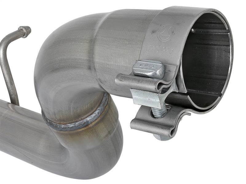 aFe MACH Force-Xp Axle-Back Exhaust System w/No Tip 18-20 Jeep Wrangler L4-2.0T / V6-3.6L