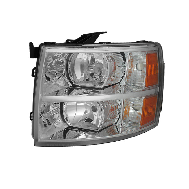 xTune Chevy Silverado 07-13 Crystal Headlights Left HD-JH-CS07-OEM-L