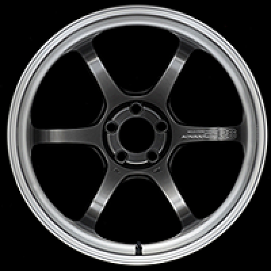 Advan R6 20x9.5 +35mm 5x114.3 Machining and Racing Hyper Black Wheel