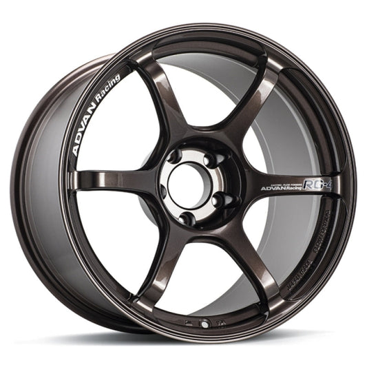 Advan RG-4 17X9.0 +35 5x114.3 Racing Copper Bronze Wheel