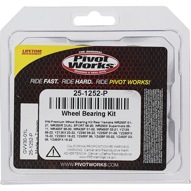 Pivot Works Premium Wheel Bearing
