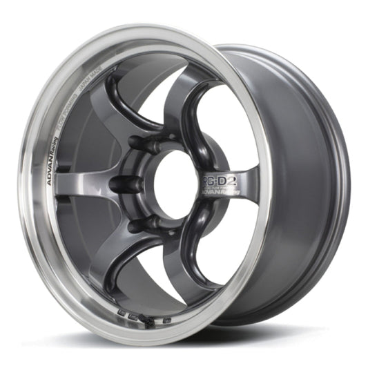 Advan RG-D2 for Truck 17x8.0 / +20 Offset / 6x139.7 / 112mm Bore / Machining and Racing Gunmetallic