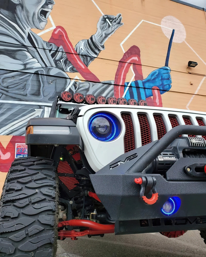 Oracle Oculus Bi-LED Projector Headlights for Jeep JL/Gladiator JT - w/ BC1 Controller