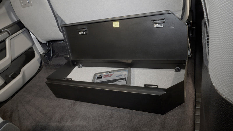 Tuffy Underseat Lockbox 2/3 Length W/ Keyed Lock For Ford Fseries Supercrew