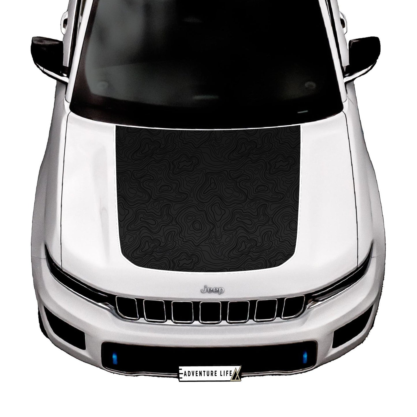 Hood Graphic | fits Jeep Grand Cherokee L 2021-2024 3-row