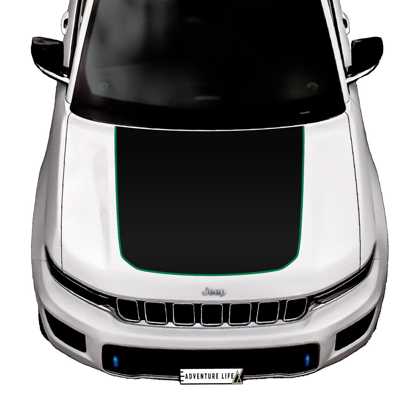 Hood Graphic | fits Jeep Grand Cherokee L 2021-2024 3-row