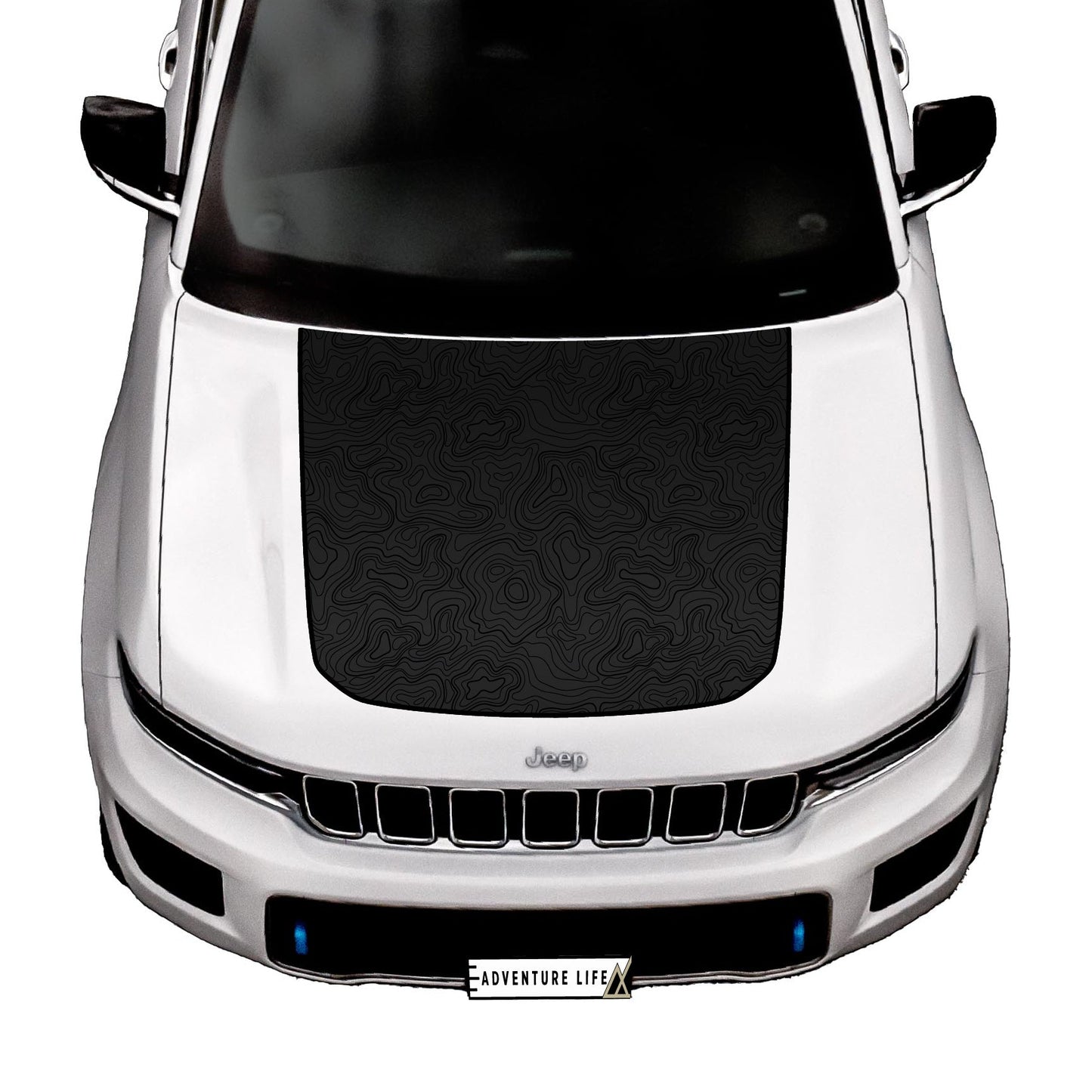 Hood Graphic | fits Jeep Grand Cherokee L 2021-2024 3-row