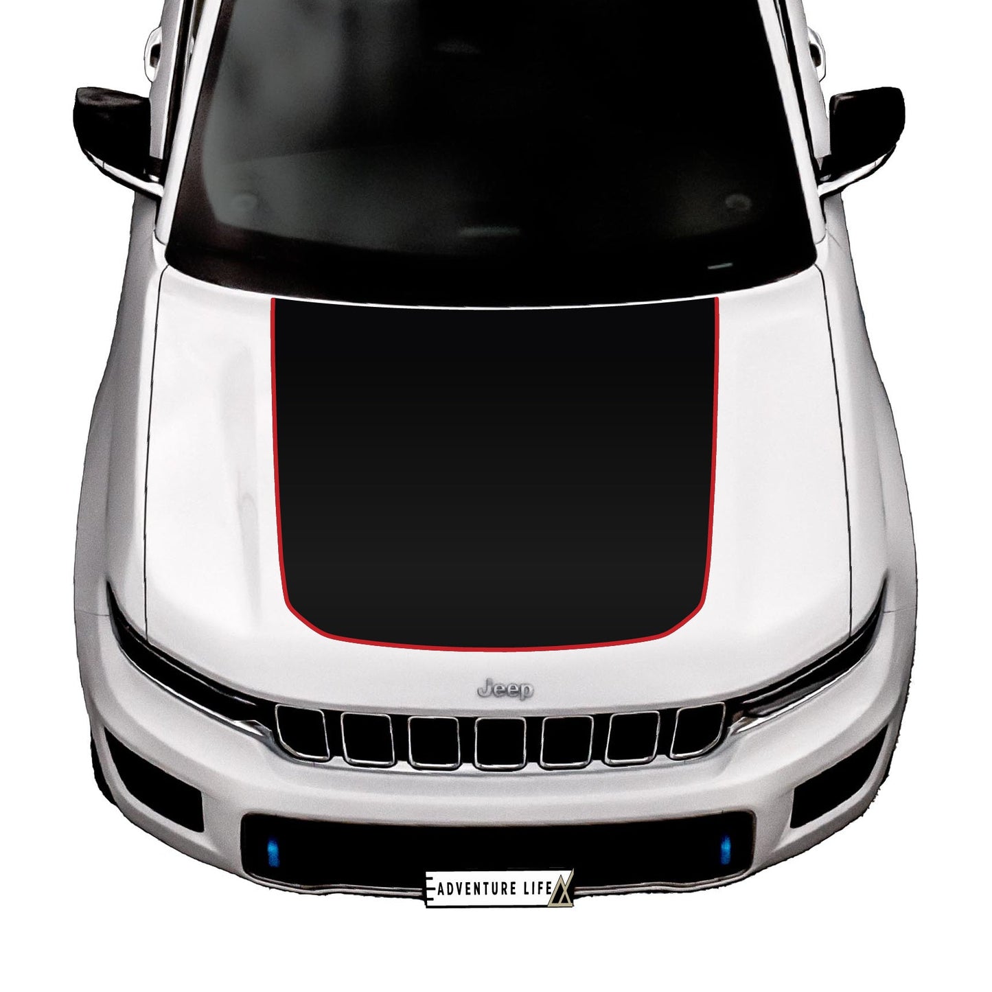 Hood Graphic | fits Jeep Grand Cherokee L 2021-2024 3-row