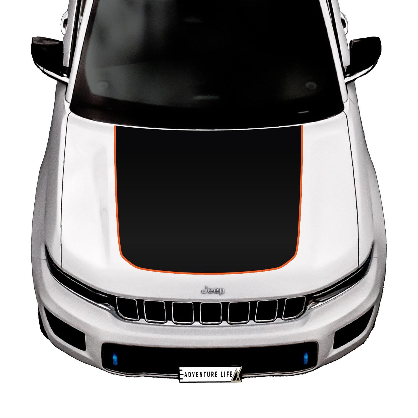 Hood Graphic | fits Jeep Grand Cherokee L 2021-2024 3-row