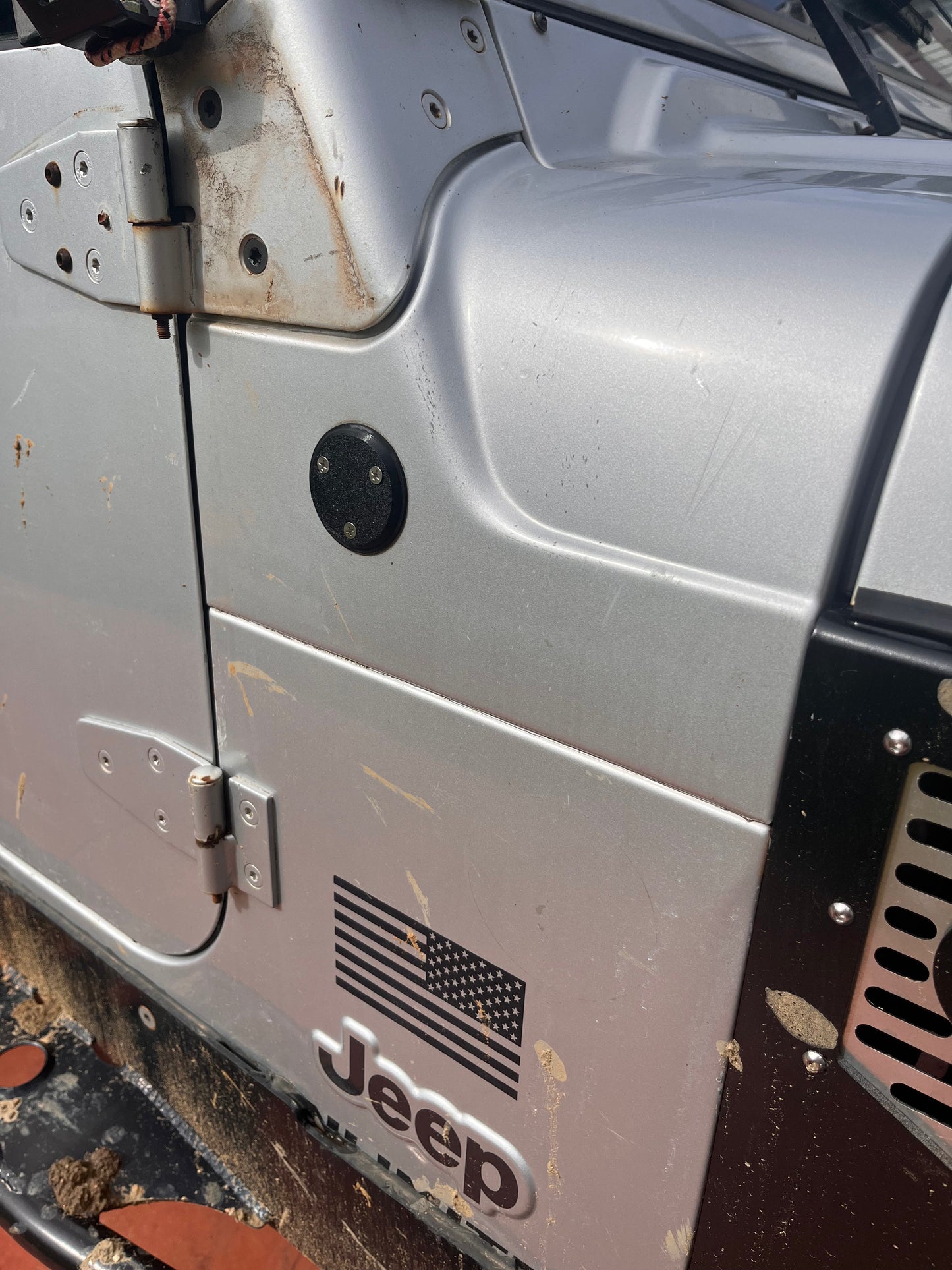 97-06 Jeep Wrangler Antenna Delete