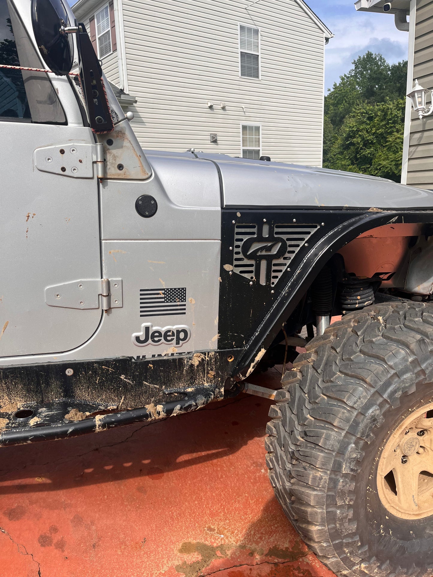 97-06 Jeep Wrangler Antenna Delete