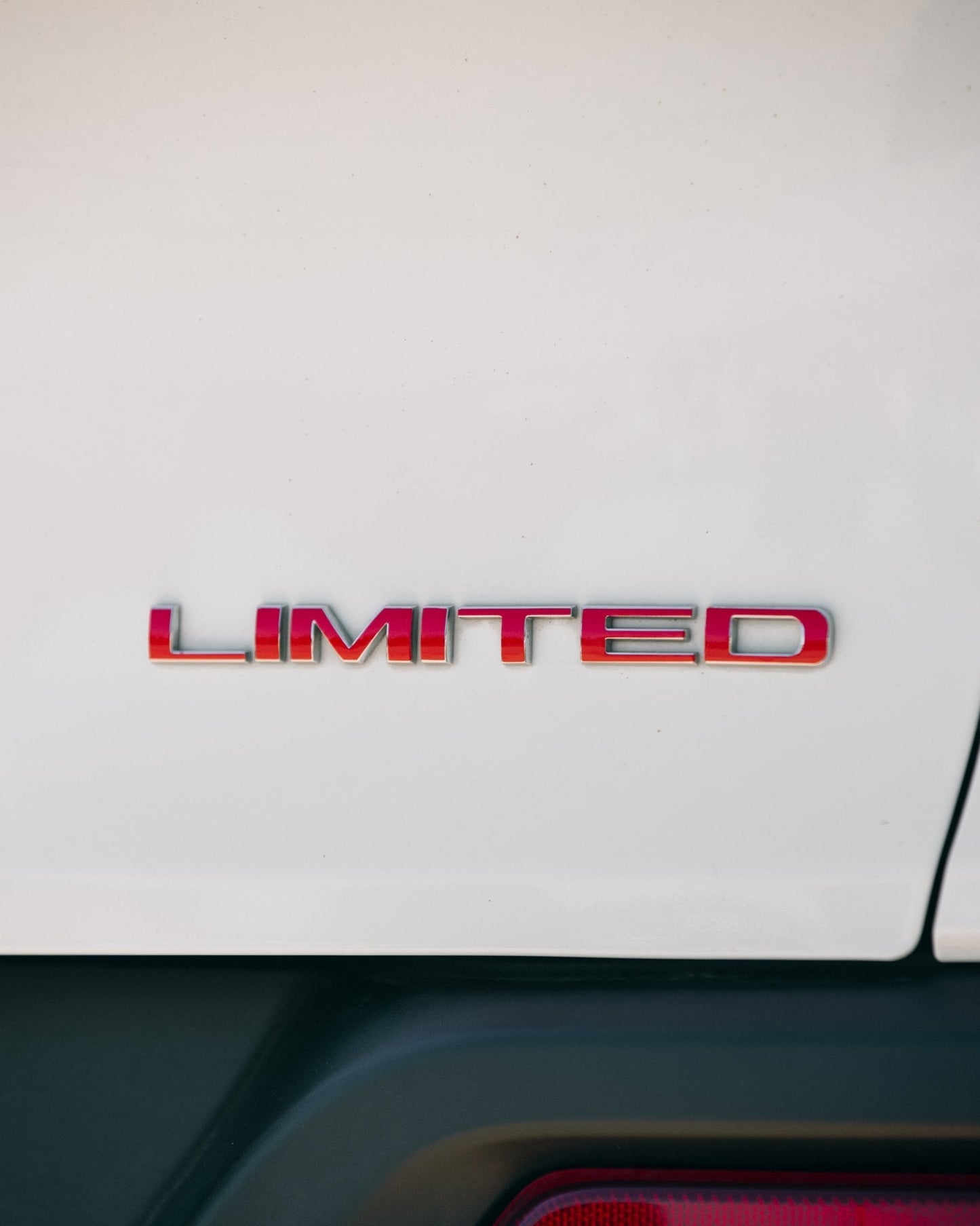LIMITED Emblem Overlay Decal for Jeep – Vinyl Badge Sticker