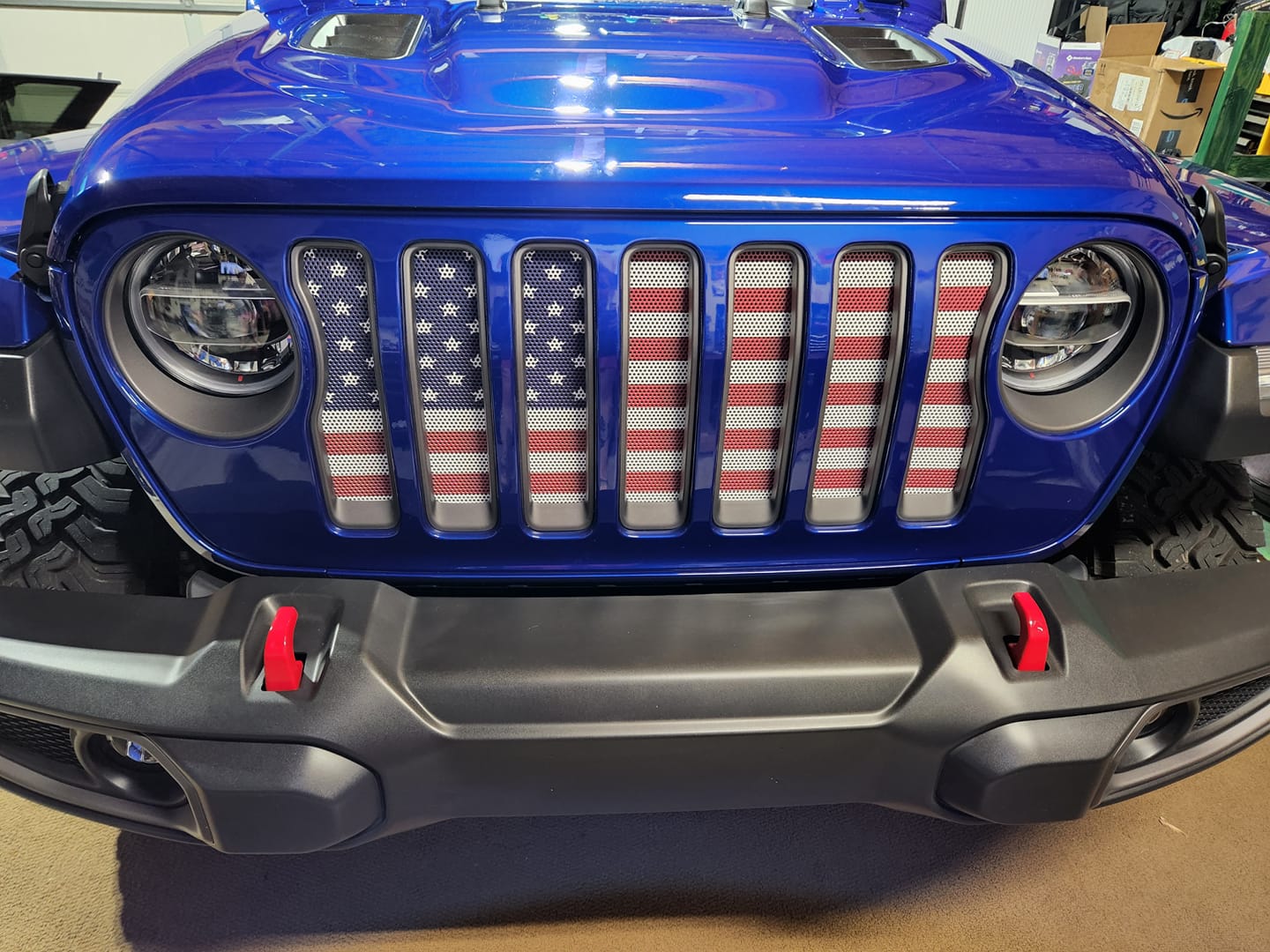 Classic Old Glory Collection American Flag Grille Inserts