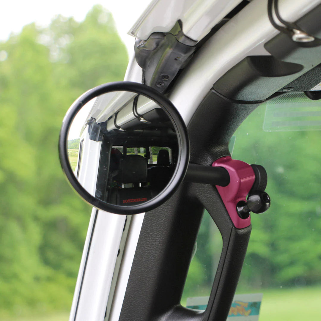 A-PILLAR SIDE MIRRORS FOR 2018 - 2023 JEEP WRANGLER JL & GLADIATOR - CMM OFFROAD