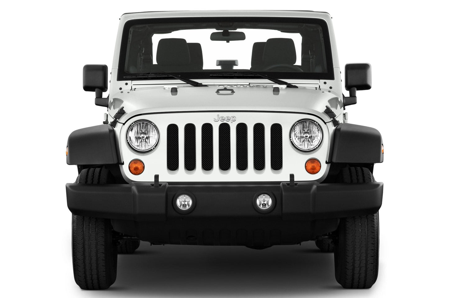 Solid Black Inserts & Flat Black Vent Decals Bundle