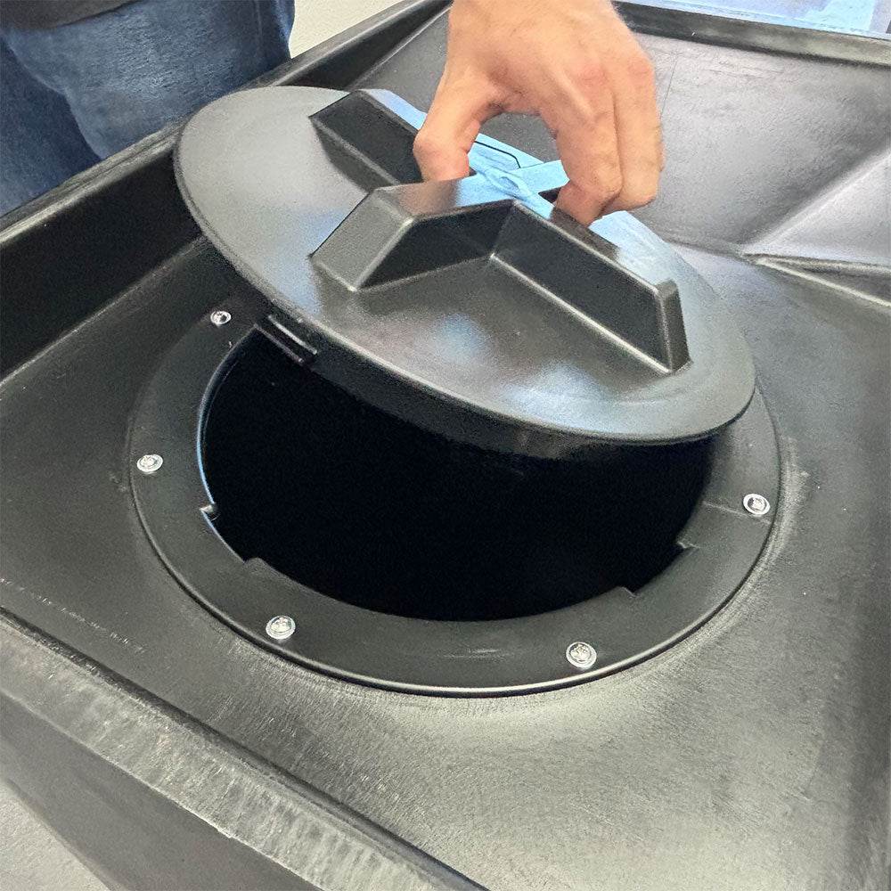 56 Gallon Oil and Grease Containment Tank, with 4 Casters