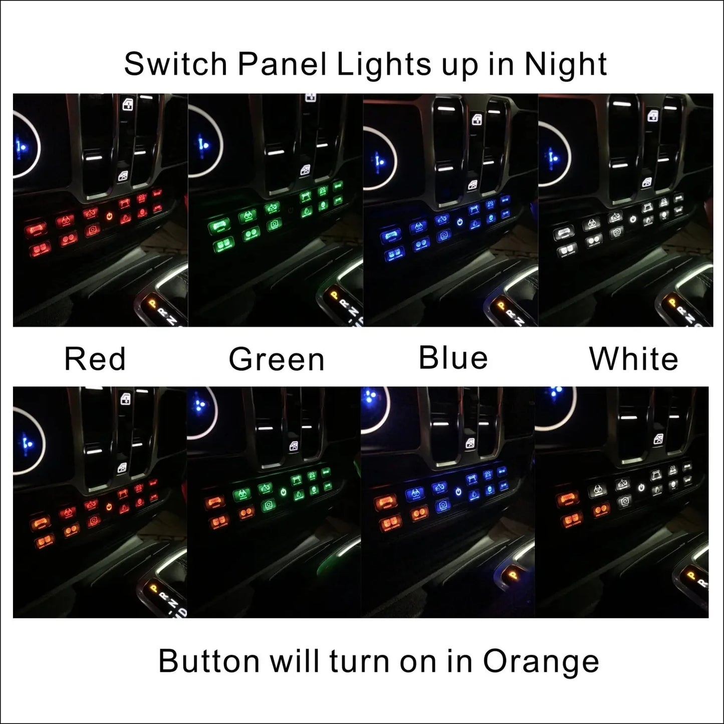 Voswitch JL120 Lower Dash Switch Panel for Jeep JL Wrangler 2018-2023 and Gladiator 2020-2023