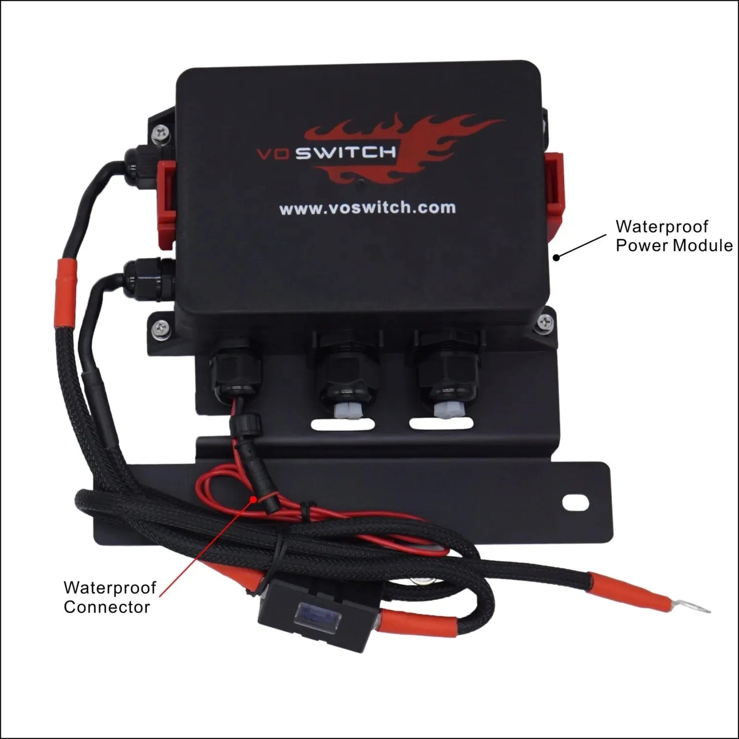Voswitch JL400 Grab Handle Switch Panel for Jeep JL Wrangler 2018-2023 & Gladiator 2020-2023 (DOES NOT work with 2024-2025 JL/JT)