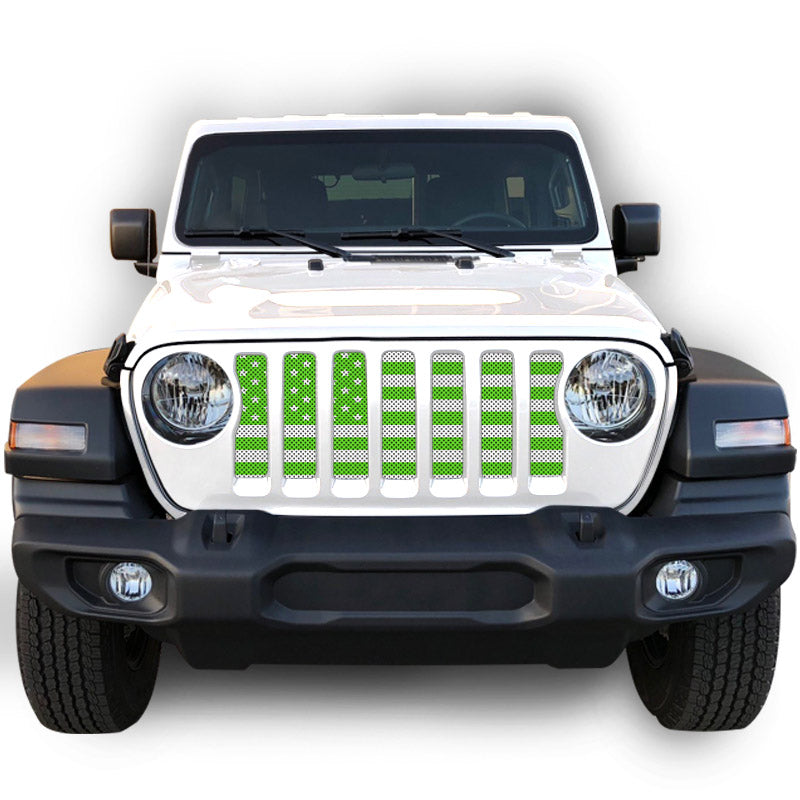 Greens Collection American Flag Grille Inserts