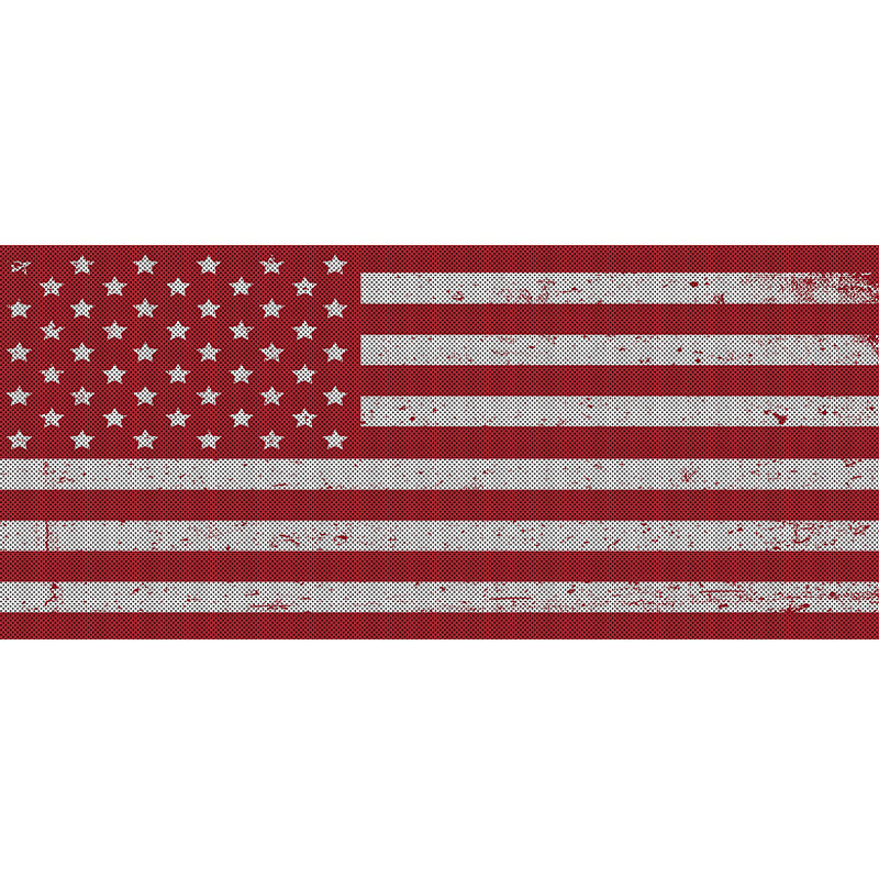 Reds Collection American Flag Grille Inserts