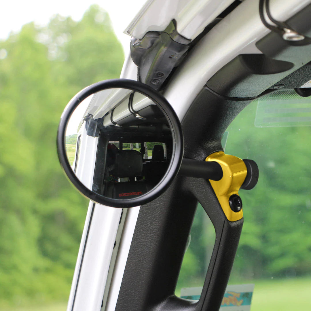 A-Pillar Side Mirror Set For 2024+ Jeep Wrangler JL & Gladiator - CMM Offroad